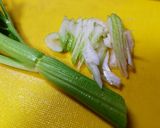 簡単！セロリとさきイカのサラダ作り方1写真