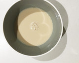 離乳食 初期〜 簡単 ほうじ茶プリン作り方4写真