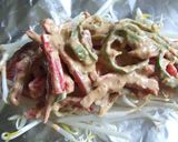 パプリカと生鮭の味噌マヨネーズ作り方3写真