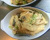 豆腐ときのこの味噌マヨチーズ焼き(^^)作り方4写真