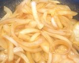 豚肉と玉ねぎ、なす、ケチャップソース炒め作り方14写真