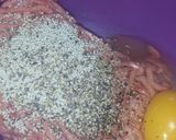 スープジャーで煮込みハンバーグ弁当作り方1写真