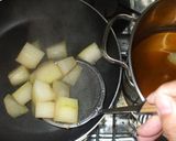 冬瓜の煮物♪とうがん・あんかけ・豚ひき肉作り方7写真