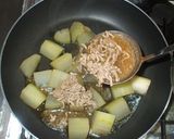 冬瓜の煮物♪とうがん・あんかけ・豚ひき肉作り方10写真
