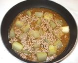 冬瓜の煮物♪とうがん・あんかけ・豚ひき肉作り方12写真
