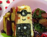 ダブル ミニオンズ弁当 幼稚園作り方1写真