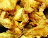 揚げ茄子とトマトのピリ辛油淋鶏作り方6写真