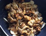 鶏胸肉きのこもやしカレー炒め♪作り方2写真