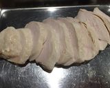 ゆで鶏で〜時短ピカタ☆作り方2写真