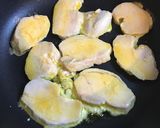 ゆで鶏で〜時短ピカタ☆作り方4写真