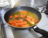 超簡単！にんにく抜きトマトパスタ作り方4写真