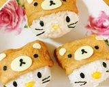 【キャラ弁】リラックマ&キティ稲荷作り方14写真