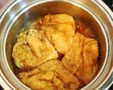 【キャラ弁】お砂糖味醂なしリラックマ稲荷作り方5写真