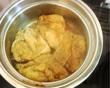 【キャラ弁】お砂糖味醂なしリラックマ稲荷作り方6写真