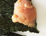 簡単鶏胸肉の海苔巻き揚げ作り方2写真