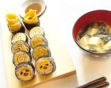 【キャラ弁】ぐでたま☆海苔巻き作り方9写真