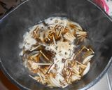 えのき茸と塩こんぶのたまごスープ作り方3写真