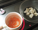 甘さ控えめ◎根菜と蒟蒻と干し椎茸の煮物作り方3写真
