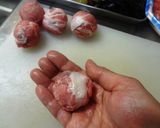 巨峰の肉巻き♪作り方3写真