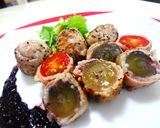 巨峰の肉巻き♪作り方10写真