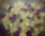 さつまいもとレーズンのサラダ作り方1写真