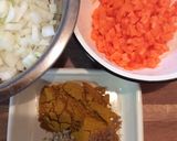 手軽なスパイスで☆キーマカレー作り方1写真