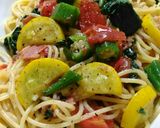 夏野菜たっぷりパスタ♡作り方10写真