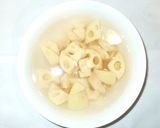 レンコンじゃがいも人参の煮物♪辛子風味作り方2写真