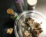 簡単舞茸のガーリック炒め作り方1写真