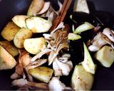牛肉と茄子舞茸オイスター炒め〜♪作り方4写真