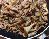 舞茸と豚肉のきんぴら風作り方4写真