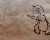 ☆チップとデール　キャラチョコケーキ☆作り方6写真