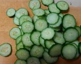 もやしと椎茸 キュウリのワサビ醤油和え！作り方2写真