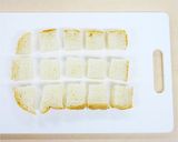 塩麹フレンチトースト~秋のサラダ添え~作り方1写真