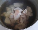 茹で鶏とごぼう シメジのおかか和え♪作り方7写真