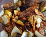 牛肉と茄子舞茸オイスター炒め〜♪作り方9写真