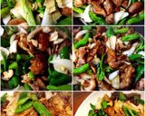 牛肉と茄子舞茸オイスター炒め〜♪作り方12写真