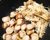 簡単すぎるホタテとエノキのバター炒め作り方3写真