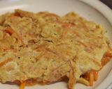 １人分ランチ夕食♪人参の甘煮でふわっと丼作り方4写真