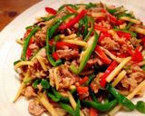 牛肉と茄子舞茸オイスター炒め〜♪作り方15写真