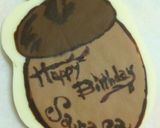 ☆チップとデール　キャラチョコケーキ☆作り方10写真