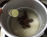 昆布茶できまり✿うちの栗ご飯作り方1写真