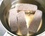 簡単ヘルシーこんにゃく味噌田楽作り方3写真