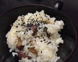 昆布茶できまり✿うちの栗ご飯作り方5写真
