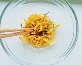 菊と春菊の酢の物☆マクロビ作り方4写真