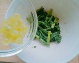 菊と春菊の酢の物☆マクロビ作り方7写真