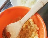 ポテサラハンバーグですよ☆離乳食完了期付作り方1写真