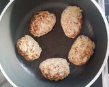野菜と大葉の鶏豆腐バーグ(中程度10個)作り方5写真