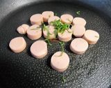 *魚肉ソーセージの大葉炒め*作り方2写真