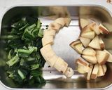 美習慣♡基本のグリーンスムージー作り方1写真
